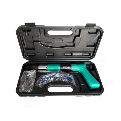 Πράσινο Mini Steel Nail Gun 4 Γυαλιές Δύναμη ρυθμιζόμενη για το ταβάνι για μέγιστο μήκος καρφιού 2in
