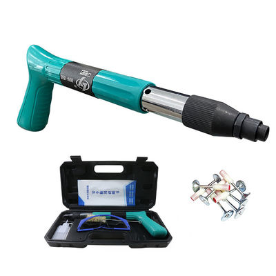 Μπλε φορητό ατσάλι πίεση ασύρματο χέρι Nail Gun για το ταβάνι Nail Type τσιμέντο τοίχος