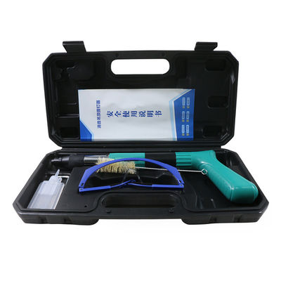 Μπλε φορητό ατσάλι πίεση ασύρματο χέρι Nail Gun για το ταβάνι Nail Type τσιμέντο τοίχος