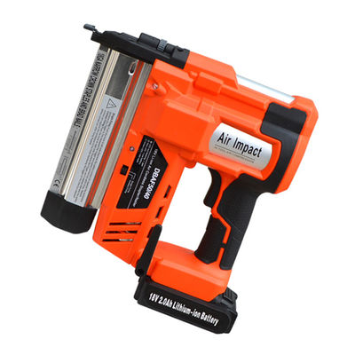 Βιομηχανική ποιότητα 18V 18 Ga Staple Li μπαταρία Cordless ξύλινη Nailer ισχυρή και ισχυρή