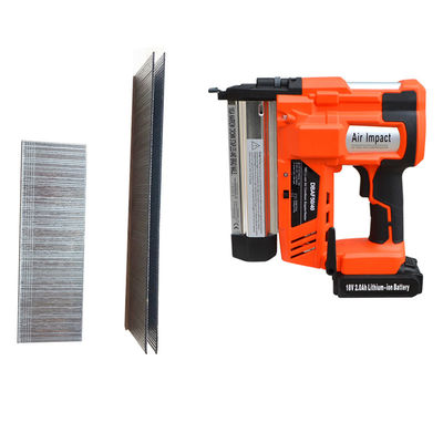 Βιομηχανική ποιότητα 18V 18 Ga Staple Li μπαταρία Cordless ξύλινη Nailer ισχυρή και ισχυρή