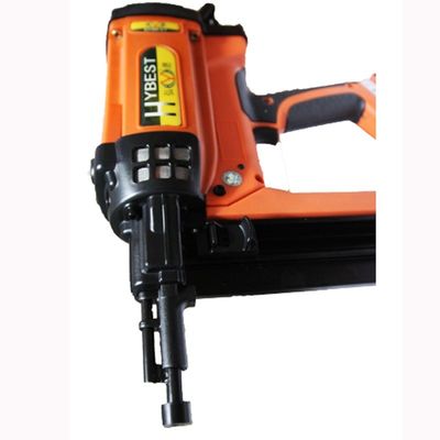 Προσαρμοσμένη υποστήριξη Ασύρματος Nailer Gas Nail Gun για σκυρόδεμα 800-100 Nails Ζωή κυψελών καυσίμου
