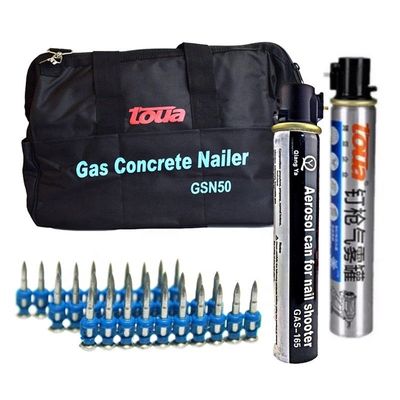 2IN1 Nailer και Cordless Nailer Ηλεκτρικό εργαλείο μπαταρίας για αέριο σκυρόδεμα Nail μακροχρόνια