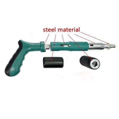 Βιομηχανική ποιότητα χάλυβα Μίνι Nail Gun για αυτοκαθαρισμό χαμηλού θορύβου σε χαλυβουργία ταπετσαρίας