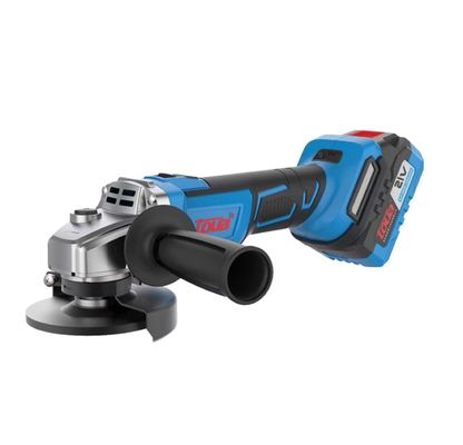 Μέγιστη ταχύτητα του κινητήρα 8500RPM επαναφορτιζόμενο 21V Brushless Angle Grinder για το κόψιμο και την γυάλωση