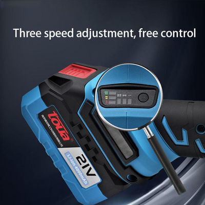 Μέγιστη ταχύτητα του κινητήρα 8500RPM επαναφορτιζόμενο 21V Brushless Angle Grinder για το κόψιμο και την γυάλωση