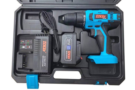 Toua ασύρματο DCD 180 4000mAh 21V χειροκίνητο τρυπάνι για την πρόσκρουση Βιομηχανικής κλάσης