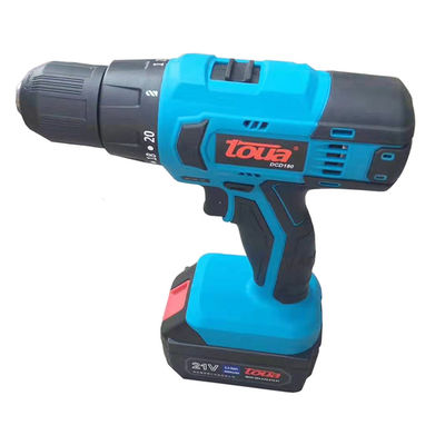 Toua ασύρματο DCD 180 4000mAh 21V χειροκίνητο τρυπάνι για την πρόσκρουση Βιομηχανικής κλάσης