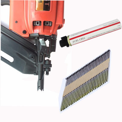 Εμπειρία ακρίβειας Nailing με 120V/60HZ μπαταρία κυψελών καυσίμου Πνευματικό Framing Nailer