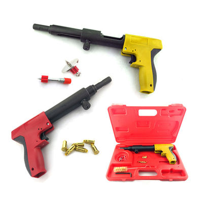 Λαϊκό μπλε χρώμα σκυρόδεμα ατσάλινα Nail Gun ισχυρή χωρητικότητα 335mm μήκος κατασκευασμένο