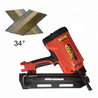 3.6kg Πνευματικό ασύρματο αέριο Nail Gun Framing Nailer Battery Life 4000 καρφιά ανά φόρτιση