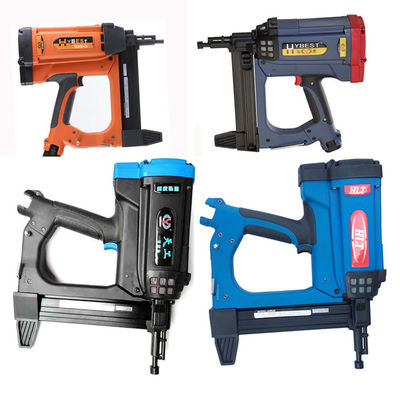 OEM Προσαρμοσμένη Υποστήριξη Gas Nailer Hybest Guns GSR40 με 1200 Nails Ζωή καυσίμου
