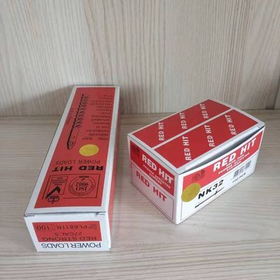 Σιδηρουργικά καρφιά RED HIT 6.8*11 Φορτία ισχύος και καρφίτσες κίνησης NK32 με επίπεδο στυλ κεφαλιού