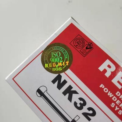Σιδηρουργικά καρφιά RED HIT 6.8*11 Φορτία ισχύος και καρφίτσες κίνησης NK32 με επίπεδο στυλ κεφαλιού
