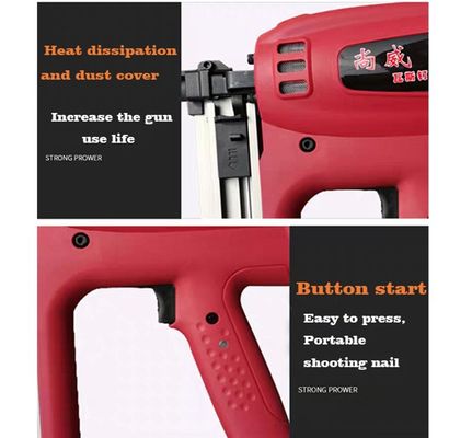 Ασύρματος αέριο Nail Gun Nailer GN90 για 1/2in Min Nail Length