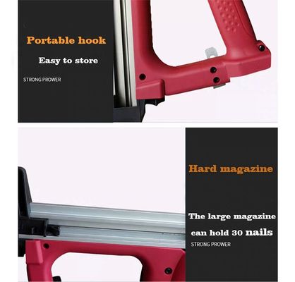 Ασύρματος αέριο Nail Gun Nailer GN90 για 1/2in Min Nail Length