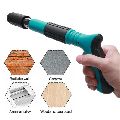 33cm Μπλε Μίνι Nail Gun Χαμηλό θόρυβο χάλυβα για τσιμέντο τοίχος Οικιακή διακόσμηση Βιομηχανική