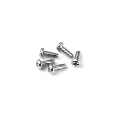 ISO Standard ZINC Τελική υψηλής ποσότητας από ανοξείδωτο χάλυβα 304 Cross Round Head Pan
