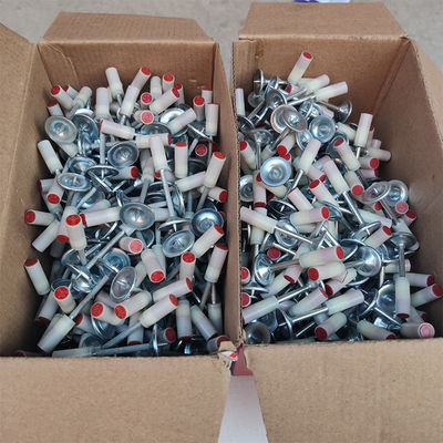 100pcs Pack Round Nails για Mini Ceiling Nail Gun 7.3mm Κεφαλοδιάμετρος 27mm Fire Nail