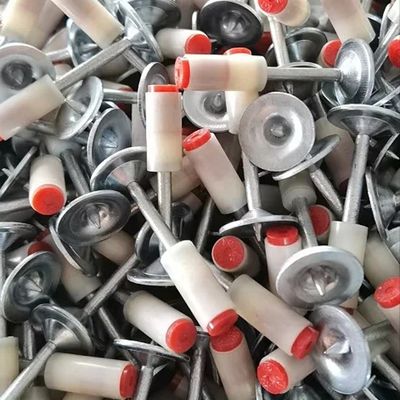 200PCS Συσκευή 8mm Κεφαλοειδών Γυροειδών Νύλων για Σιδηροπλακέτες και Σιδηροδεμένα Τείχη