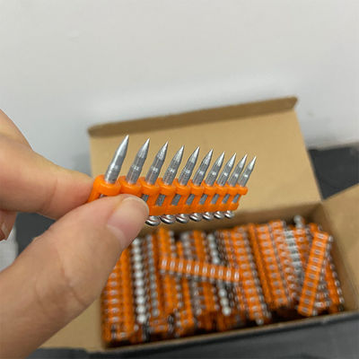 6.3mm Διαμέτρου κεφαλιού 19mm 22mm Συγκεντρωμένα καρφιά από σκυρόδεμα για το κτίριο και την κατασκευή