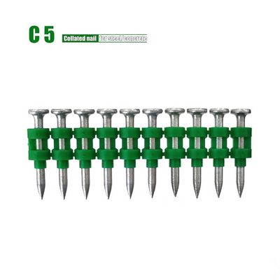 ISO Standard Collated πλαστική ταινία Nail Drive Pin για ομαλή γωνία αέριο σκυρόδεμα Nailer