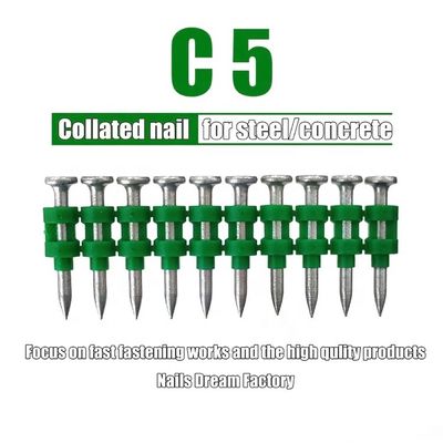 ISO Standard Gas Pin Strip Nails for Powers Max C5 Gas Nail Gun Μακροχρόνια