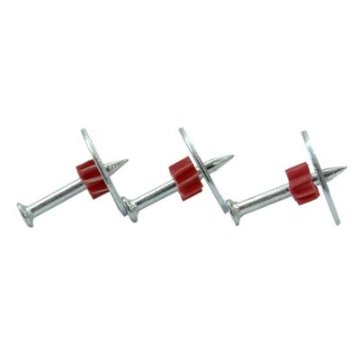7.6mm Διαμέτρου κεφαλιού Πινάκια υψηλής ταχύτητας για καρφιά από σκυρόδεμα και χάλυβα