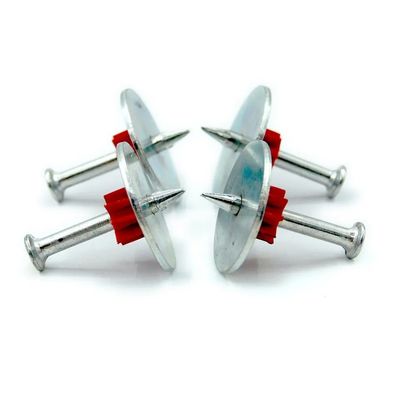 7.6mm Διαμέτρου κεφαλιού 25mm Χάλυβα πλυντήριο υψηλής ταχύτητας ατσάλινα καρφιά για PDW Σιδηρουργικές καρφίτσες