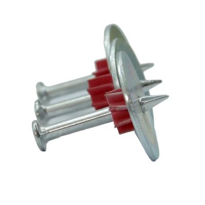7.6mm Διαμέτρου κεφαλιού 25mm Χάλυβα πλυντήριο υψηλής ταχύτητας ατσάλινα καρφιά για PDW Σιδηρουργικές καρφίτσες
