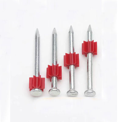 NS301 301T PD Νυχιά με κόκκινο φλάουτο Smooth Shank 60 Steel Shooting Beton Nails
