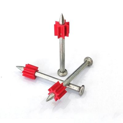 PD52 52mm Steel Head Drive Pin για σκυροδέματα για τοποθέτηση καρφιών σε πυροβολισμούς με σκόνη