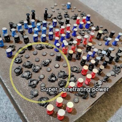 3.0mm Διαμετρήματος βάρους Super διεισδύουν μαύρο σκυρόδεμα καρφίτσες καρφίτσες για σκληρό σκυρόδεμα