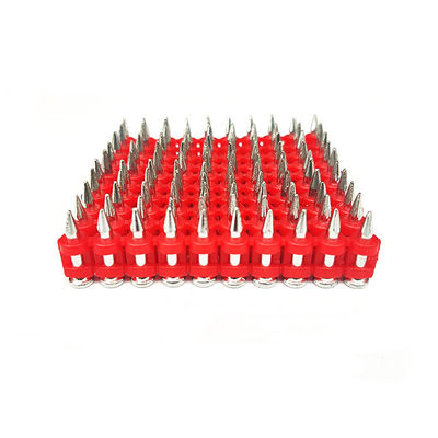 Τυποποιημένο ISO Standard Gas Driven Pin Belt Steel Nail Reinforcement για σκυρόδεμα άμεση πώληση