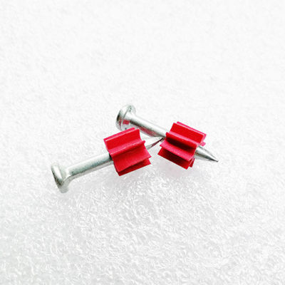 Λεπτό Σκανκ 7,6mm/.300 "Διάμετρος κεφαλιού Ζυγισμένες επιχρισμένες καρφίτσες για ράμσετ και σκυρόδεμα