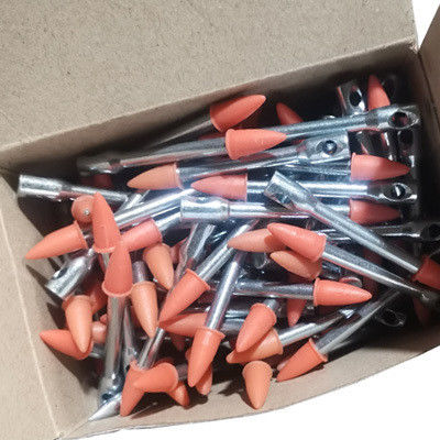 ZK Drive Pin 1/4&quot; High Velocity Eyelet Nail Gun Accessories με επιχρισμένο με ψευδάργυρο φινίρισμα