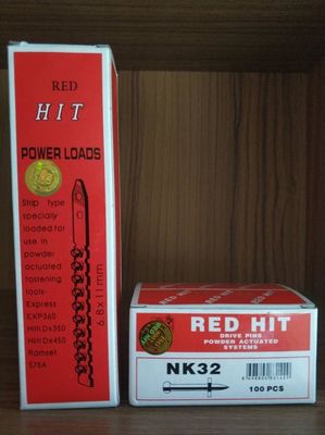 Ασφαλίστε την οροφή σας με 32mm RED HIT Beton Nail Ceiling Clips και 12mm Washer Dia