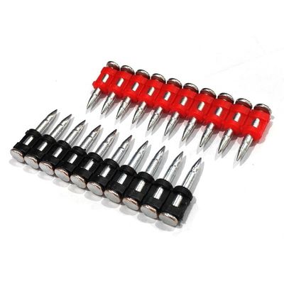 ISO Standard Gas Pin Forged Nail για σκληρό σκυρόδεμα και χαλύβδινη πλάκα μήκος 16-38mm