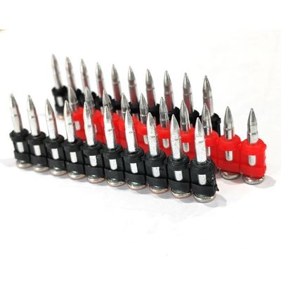 ISO Standard Gas Pin Forged Nail για σκληρό σκυρόδεμα και χαλύβδινη πλάκα μήκος 16-38mm
