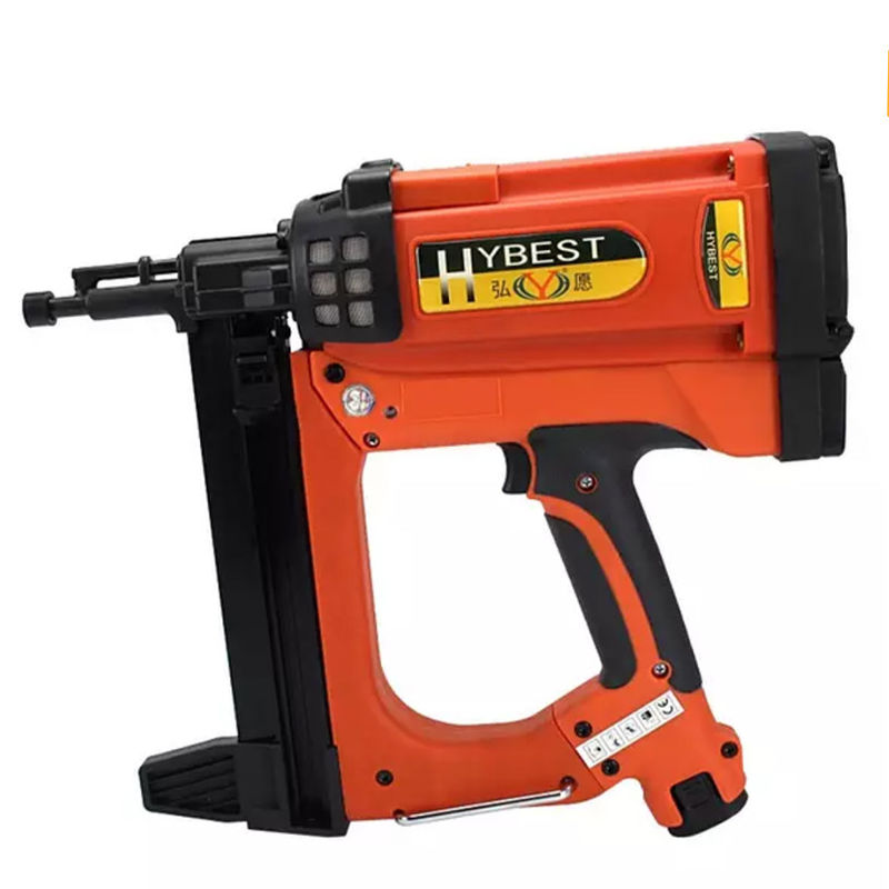 Μεταφορτώσιμο HYBEST GSR40 Lithium-ion Battery Gas Nailer για διακόσμηση και κατασκευή