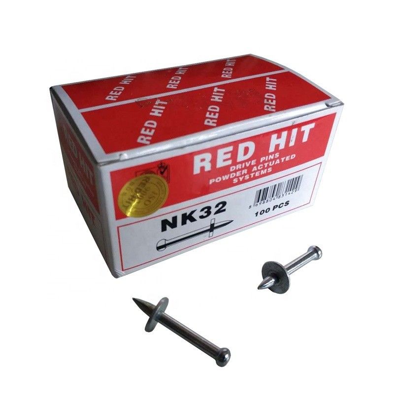 3.7mm Shake Dia. Μεταλλικό πλυντήριο Dia. 12mm Beton Shooting Nail Cartridge για Nail Gun