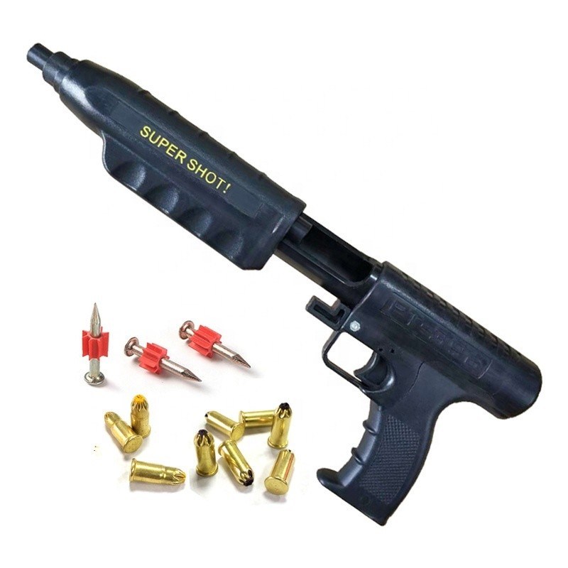 22 CAL Single Shot Beton Nail Gun PT-396 OEM Για Μίν μήκος νυχιών 5/8in και μήκος 354mm