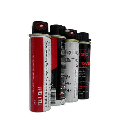 FC115/FC80 Ηλεκτρική κυψέλη καυσίμου 165mm 154mm Μέγεθος για όπλο καρφιάς αερίου ονομαστική χωρητικότητα 45g/80ml