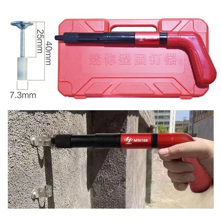Προσαρμοσμένα εργαλεία στερέωσης οροφής Mini Shooting Fixing Mini Nailer Punch Strong Wall Beton Nail Gun