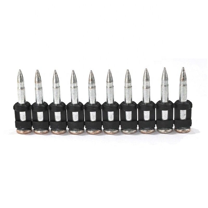 ISO Standard Gas Pin Forged Nail για σκληρό σκυρόδεμα και χαλύβδινη πλάκα μήκος 16-38mm